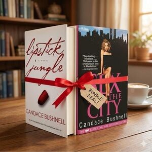 Sex and the City Book & Lipstick Jungle by Candace Bushnell Book Bundle